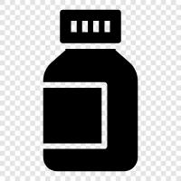 small bottle medicine, children s medicine, over the counter medicine, pain reliever icon svg