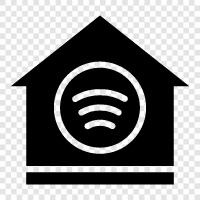 smart home, home automation, home security, home energy icon svg