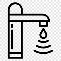 smart water faucet, smart water filter, smart water filter system, smart faucet water icon svg