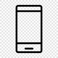 smartphone, cell phone, mobile phone, phone icon svg