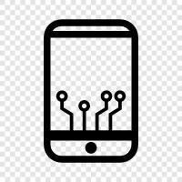 Smartphones, Mobile technology, Cell phone technology, Mobile phone icon svg