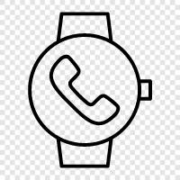 smartwatch call, smartwatch phone, call watch, call smartwatch icon svg