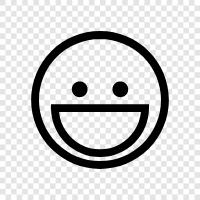 smile emoticon, happy face emoticon, joy emoticon, happy face icon svg