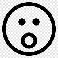 smiley, emoticons, face, symbols icon svg