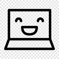 Smiley, Karikatur, ZeichentrickCharakter, Emoticon Lächeln symbol