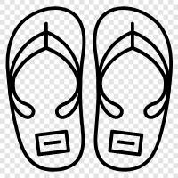 sneakers, flats, sandals, boots icon svg