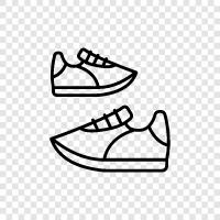 Erkekler için spor ayakkabısı, kadınlar için spor ayakkabısı, çocuklar için spor ayakkabısı, yeni yürümeye başlayan çocuklar için spor ayakkabısı ikon svg