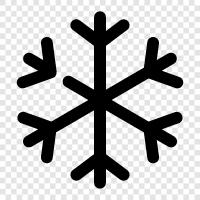 snow, flakes, flake, ice icon svg