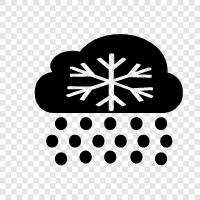 snow, rain, sleet, ice icon svg