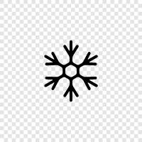 snow, Christmas, cold, frost icon svg