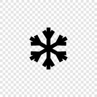 snow, Christmas, New Year, cold icon svg