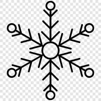snowflake jewelry, snowflake decoration, snowflake art, snowflake gift icon svg