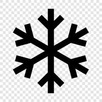 snowflakes, flakes, ice, snow icon svg