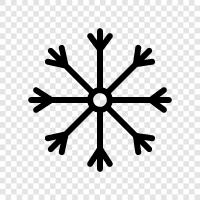 snowing, flakes, Christmas, Winter icon svg