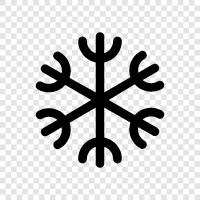 Schneemann, Schneeflockenkunst, Schneeflockenmuster, Schneeflockenschmuck symbol