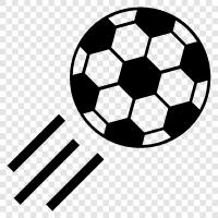 Fußballball Zubehör, Fußballball Ausrüstung, Fußballball symbol