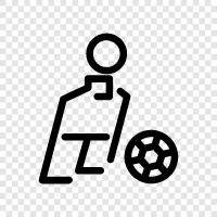 Fußball, Fußballtore, Fußballspieler, Fußballmannschaften symbol