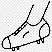 soccer cleats, football cleats, running cleats, basketball cleats icon svg