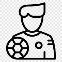 soccer, footer, goals, skills icon svg