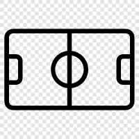 Soccer Field Dimensions, Soccer Field icon svg