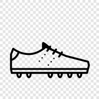 soccer, shoes, sports, footwear icon svg