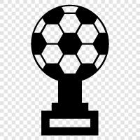 Fußball, Meisterschaft, Pokal, Trophäe symbol