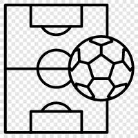 soccer game, soccer player, soccer goal, soccer rules icon svg