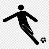 Fußballtor, Fußball, Fußballspieler, Fußballspiel symbol