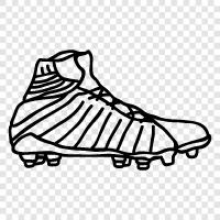 soccer shoes, soccer cleats, soccer ball, soccer goals icon svg