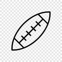 Soccer, American Football, Canadian Football, Rugby icon svg