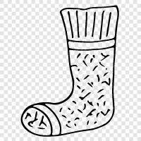 sock, socks, cotton socks, wool socks icon svg