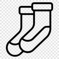 sock, foot, footwear, shoes icon svg