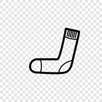 socks, foot, footwear, cloth icon svg