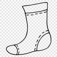 socks, foot, footwear, ankle icon svg