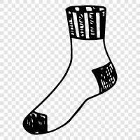 socks, stocking, stocking feet, feet icon svg