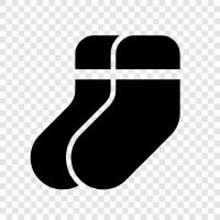 socks for men, women, children, babies icon svg