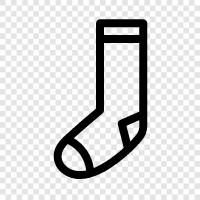 socks for men, socks for women, wool socks, cotton socks icon svg