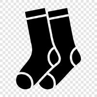 socks for men, women, children, feet icon svg