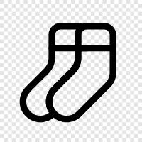 Socken für Frauen, Socken für Männer, Baumwollsocken, Wollsocken symbol