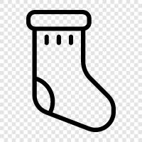 socks for women, socks for men, cotton socks, synthetic socks icon svg