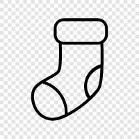 socks, foot, footwear, sandals icon svg