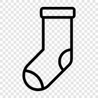 socks, foot, footwear, clothing icon svg