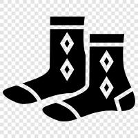 socks, stocking, stocking foot, foot icon svg