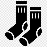 socks, tube socks, cotton socks, wool socks icon svg