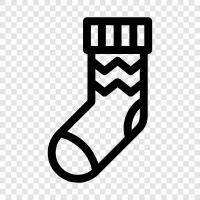 socks, stocking, foot, shoe icon svg