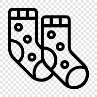 Socken, Schuhe, Fußbekleidung symbol