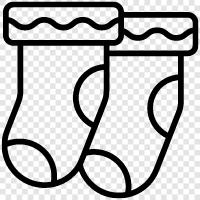 socks, stocking, stocking foot, foot sock icon svg