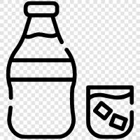 soda, pop, fizzy, carbonated icon svg