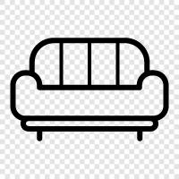 Sofa bed, Sofa sleeper, Sofa bed sleeper, Sofa icon svg