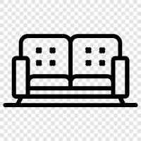 Sofa, Couch Potato, Couch Surfer, Couch Potatoes icon svg